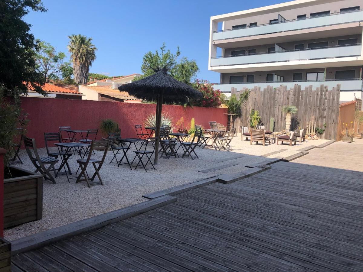 Hotel Les Mimosas Argelès-sur-Mer Eksteriør bilde