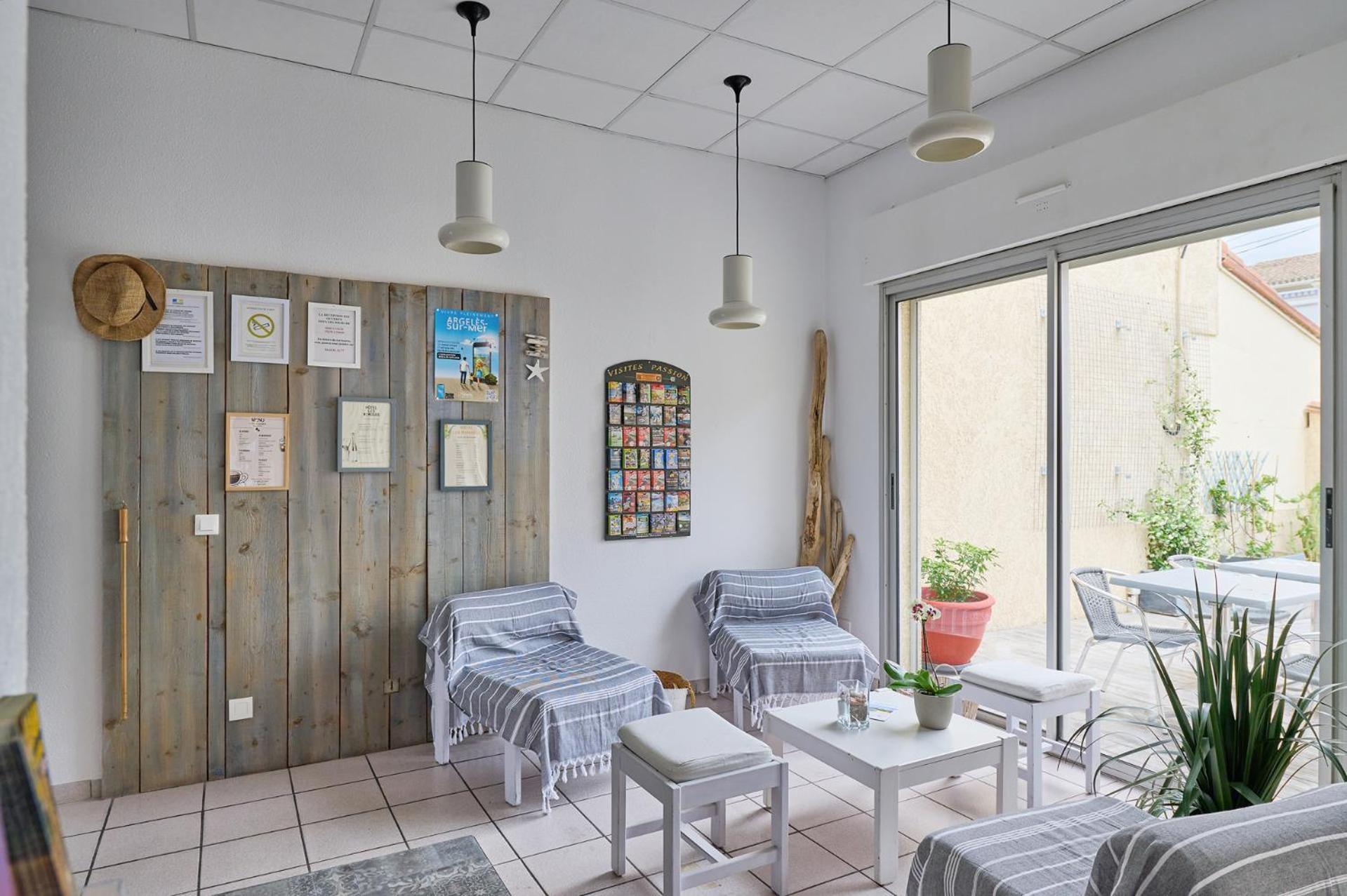 Hotel Les Mimosas Argelès-sur-Mer Eksteriør bilde