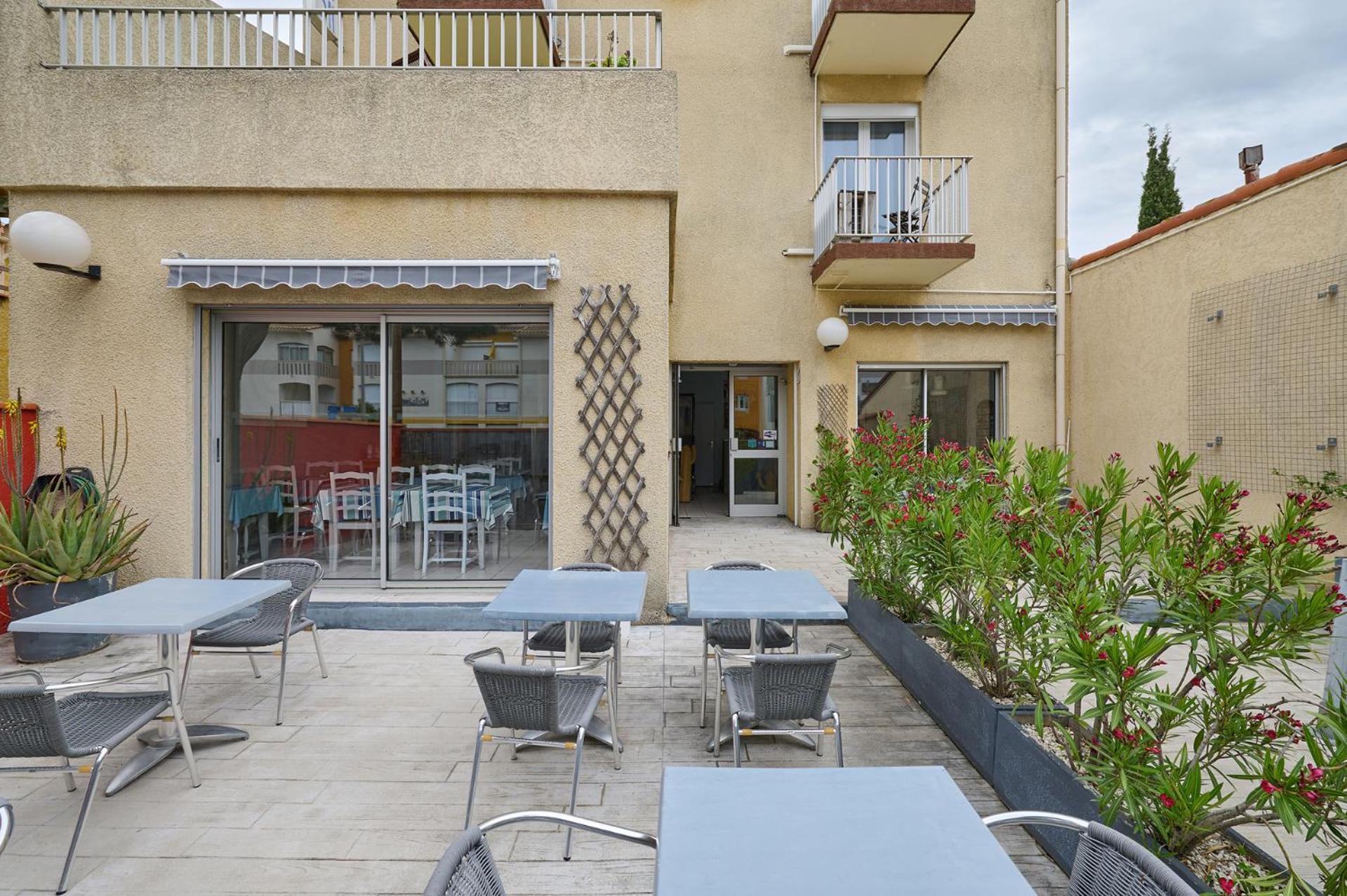 Hotel Les Mimosas Argelès-sur-Mer Eksteriør bilde