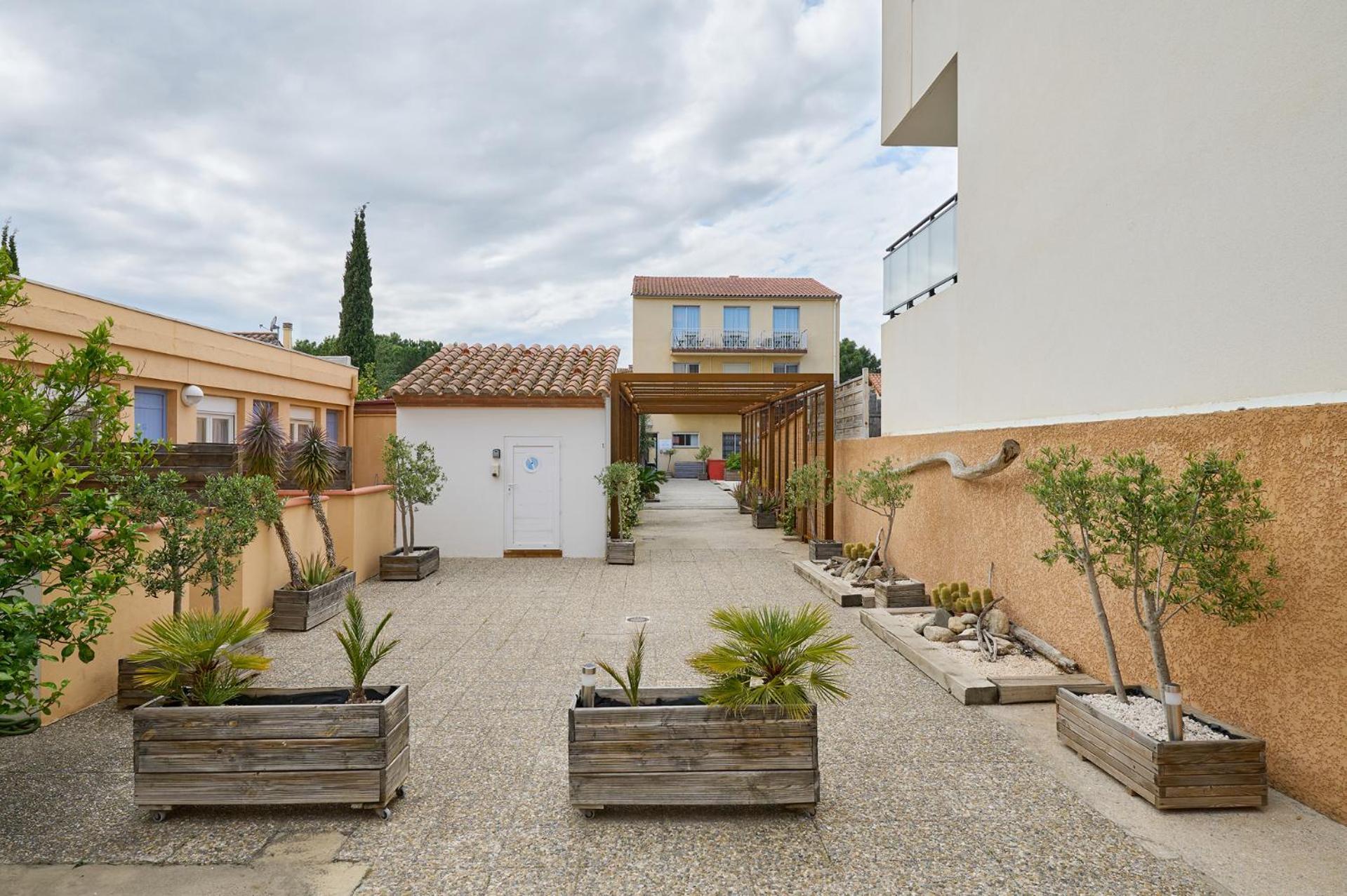 Hotel Les Mimosas Argelès-sur-Mer Eksteriør bilde