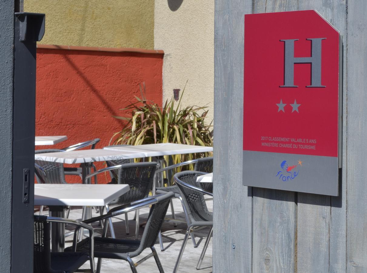 Hotel Les Mimosas Argelès-sur-Mer Eksteriør bilde